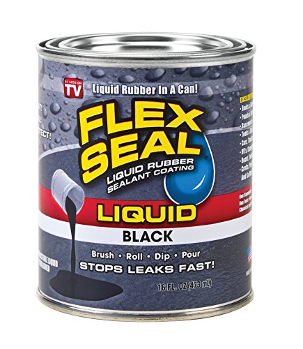 Flex Seal Liquid Rubber in a Can, 16-oz, Black