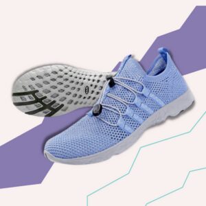 DLGJPA Women's Quick Drying Water Shoes For Beach Or Water Sports Lightweight Slip On Walking Shoes Green