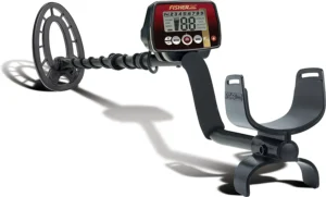 Fisher F22 Weatherproof Metal Detector with Submersible Search Coil