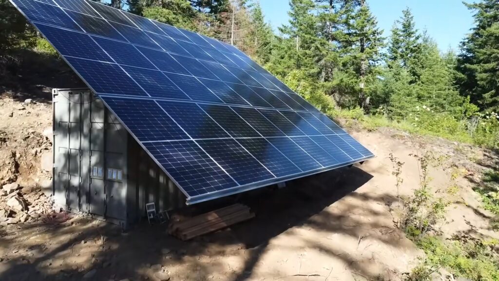 Off The Grid With Solar Panels